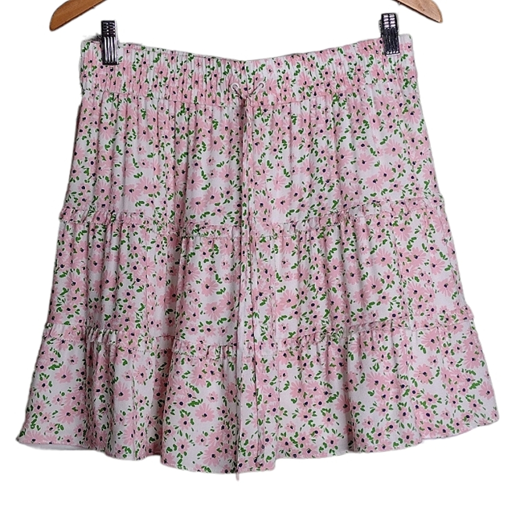 alice + olivia vinita floral drawstring skirt 12